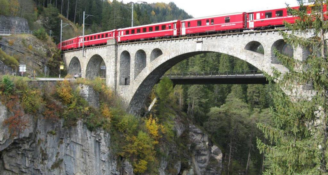 Brücken und Viadukt in Solis