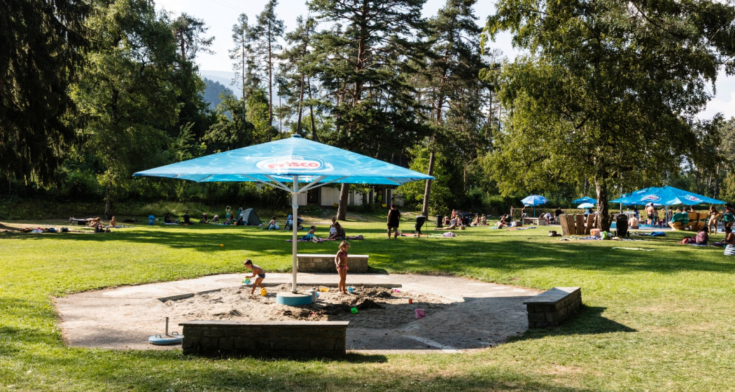 Sandkasten Badi Thusis