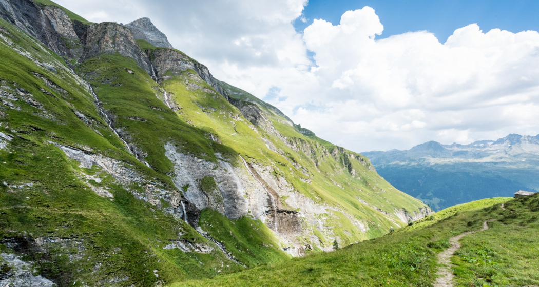 Blick zurück zur Stutzalp