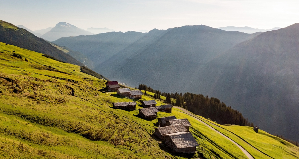 Zalöner Hütten im Safiental Zalöner Hütten im Safiental