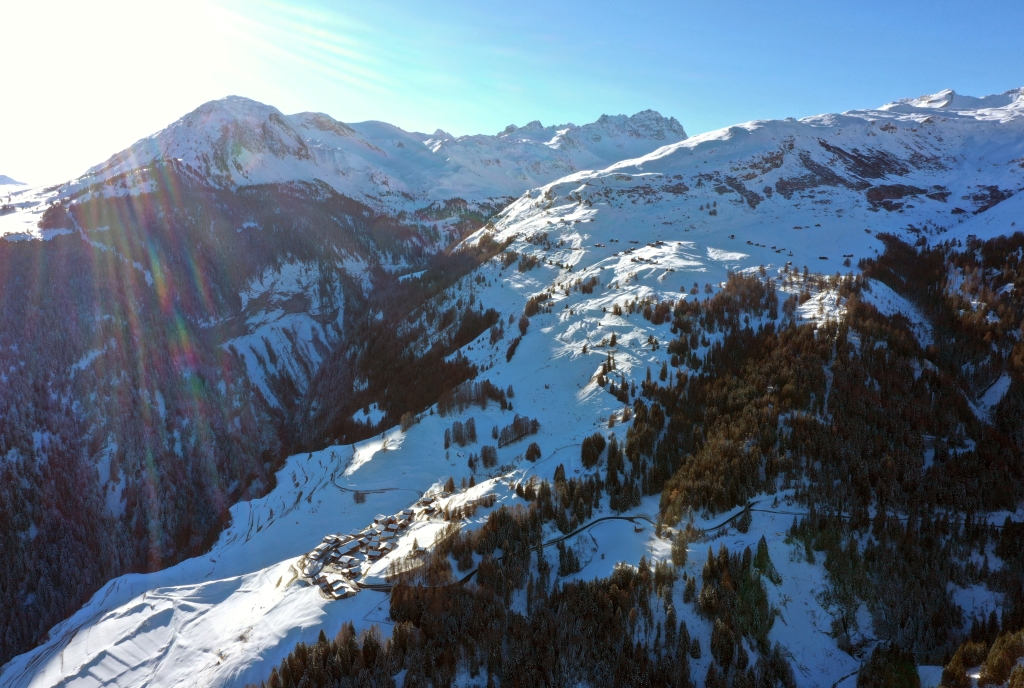 Geschäftsstelle Naturpark Beverin in Wergenstein (Foto: ZHAW, Frank Brüderli)