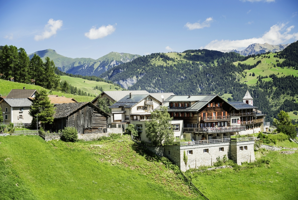 Die Geschäftstelle des Naturparks in Wergenstein