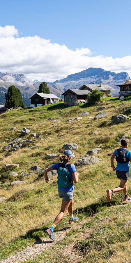 Trailrunning im Naturpark Beverin, Promischur