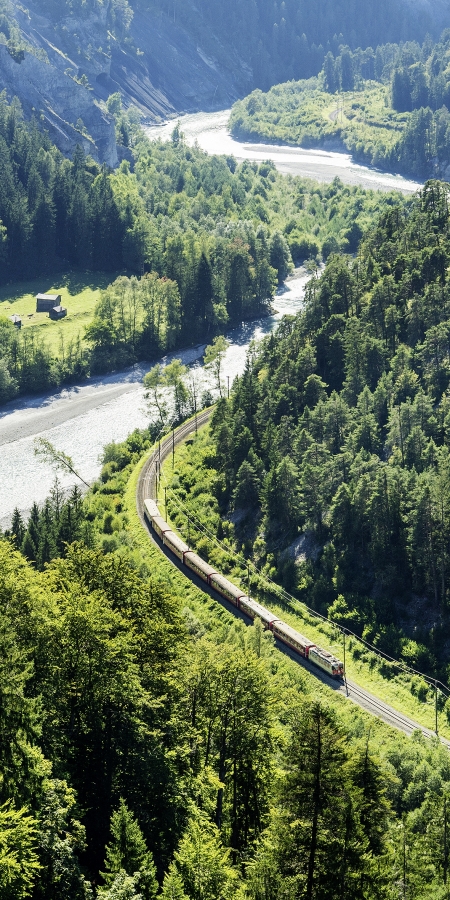 Rheinschlucht Aussichtsplattform Zault (Frank Brüderli)