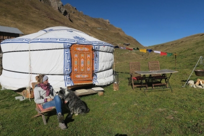 Jurte in Sufers Jurte in Sufers