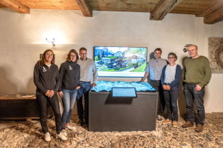 Interaktives Relief Rheinquell Kulturraum Interaktives Relief Rheinquell Kulturraum