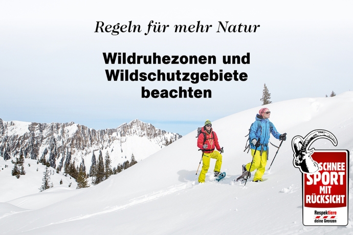 Schneesport mit Rücksicht