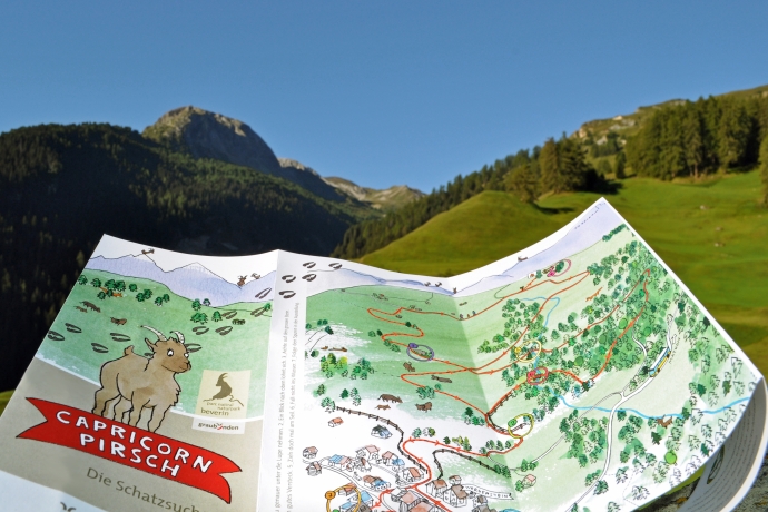 Capricorn Pirsch - die Steinbock-Schatzsuche in Wergenstein