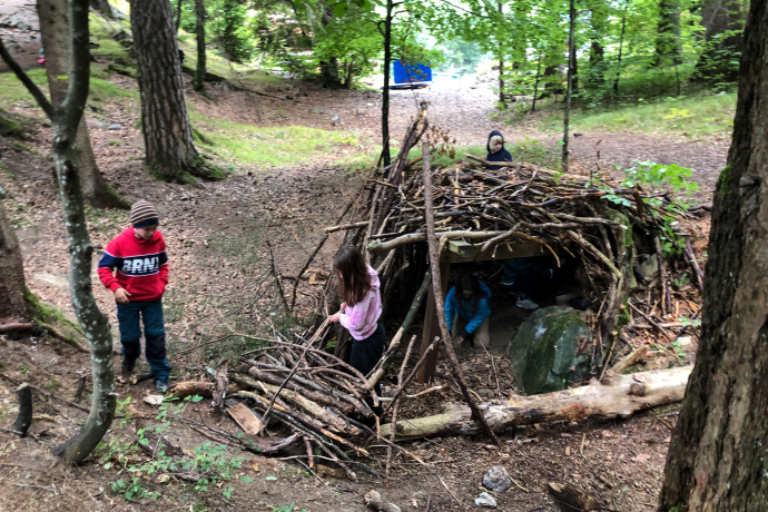 Capricorn Kitz 2022 Hütte Wald Versam