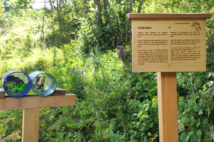 TrailCalandar (© Naturpark Beverin) TrailCalandar (© Naturpark Beverin)