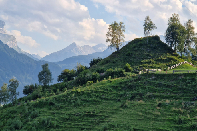 Schauplatz Sage Gion Caldar (© Nico Dasoli)