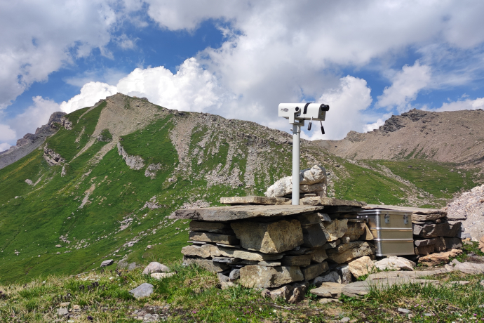 Wildtierbeobachtungspunkt Alperschälli (© Naturpark Beverin)