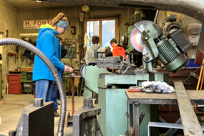 Berufe Jugend Capricorn Club - H.A. Fontana Schlosserei - SH-NPB