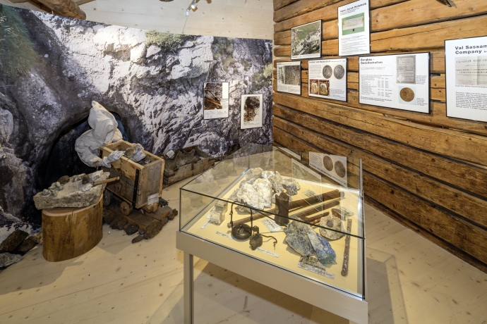 Bergbau Ausstellung in Ferrera