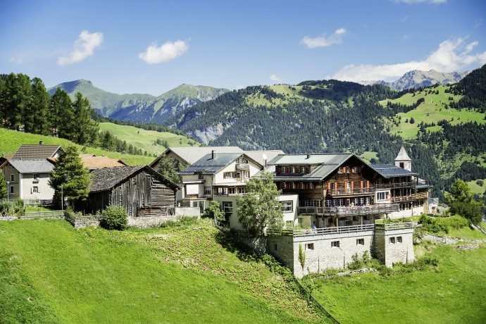 © Frank Bruderli Die Geschäftstelle des Naturparks in Wergenstein