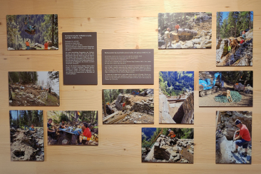 Sonderausstellung Gruoba 1866 (© Naturpark Beverin)