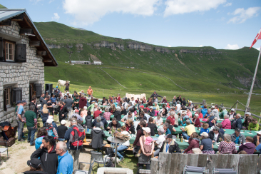 Alp- und Naturpark-Fest auf der Alp Nurdagn (Reiner Schilling)