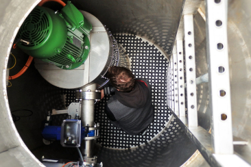 Wassernetz-Turbine von ENSY