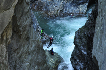 Canyoning in der Viamala Schlucht
