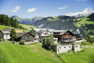 Die Geschäftstelle des Naturparks in Wergenstein