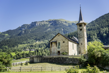 Die Kirche in Zillis